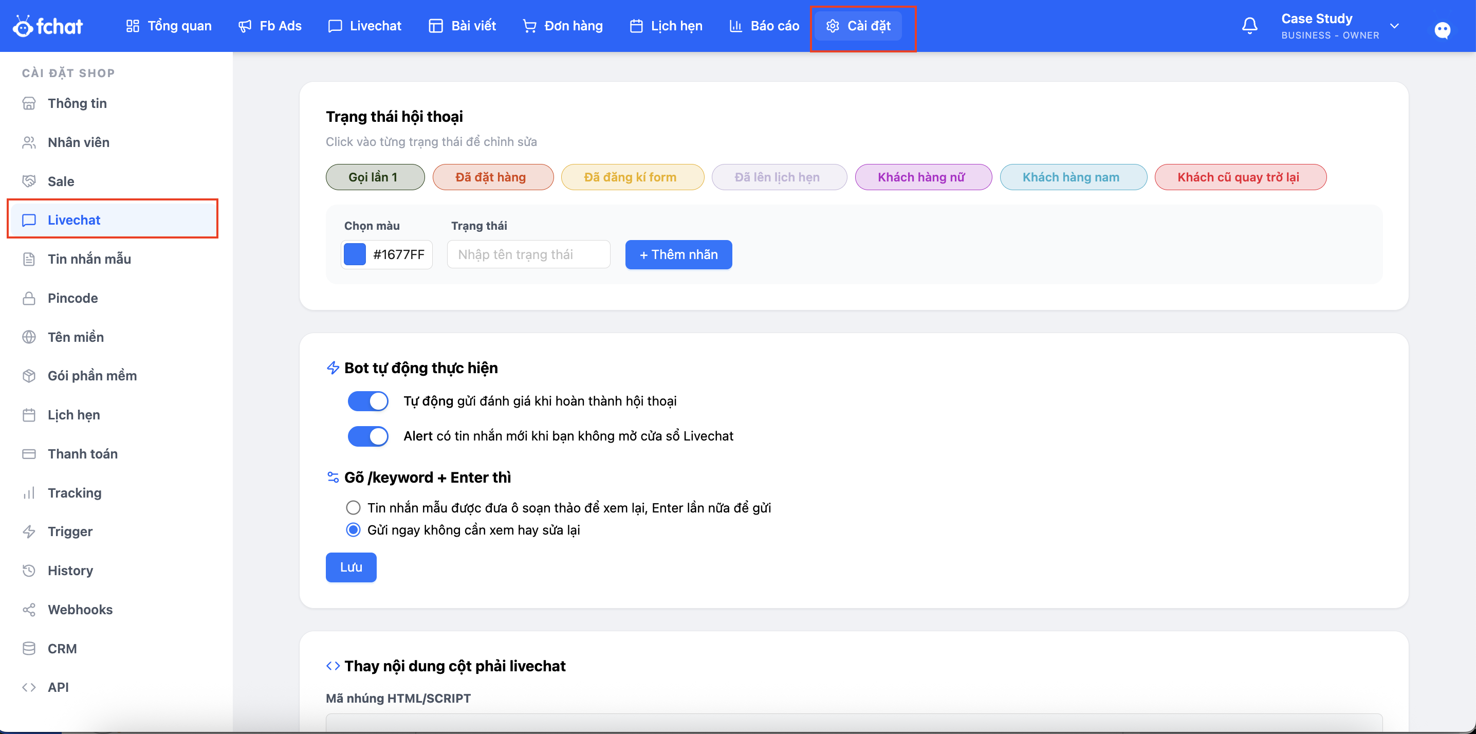livechat