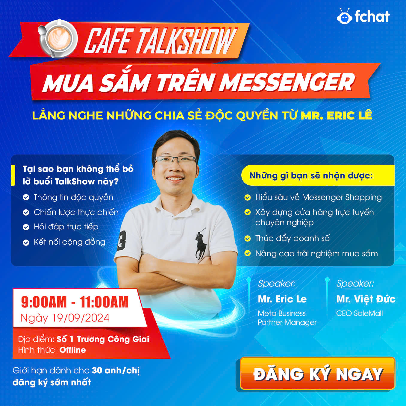 THÔNG BÁO SỰ KIỆN CAFE TALKSHOW