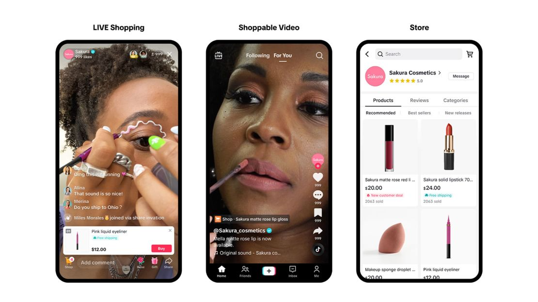 Giao diện TikTok Shop tr&ecirc;n di động năm 2026