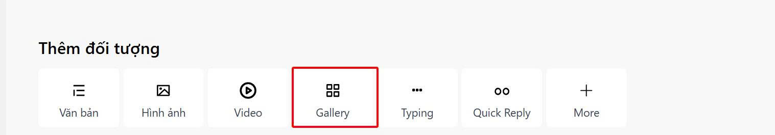gallery02 gallery gửi danh sách sản phẩm qua chatbot fchat