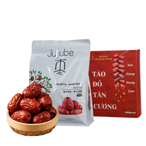 Táo đỏ Tân Cương vùng Nhược Khương size to túi 1kg