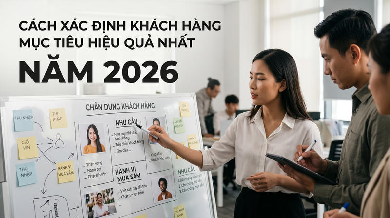 Cách xác định khách hàng mục tiêu hiệu quả nhất năm 2026
