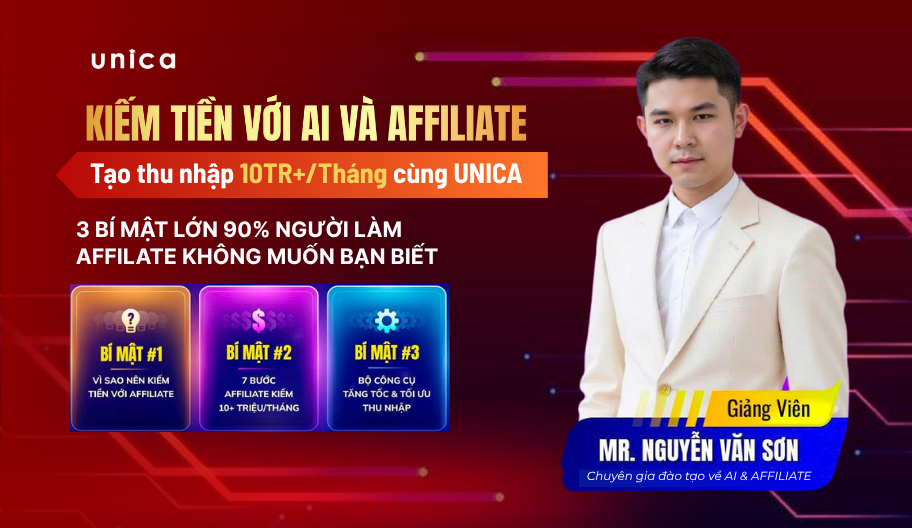 KIẾM TIỀN VỚI AI & AFFILIATE  GV. NGUYỄN VĂN SƠN
